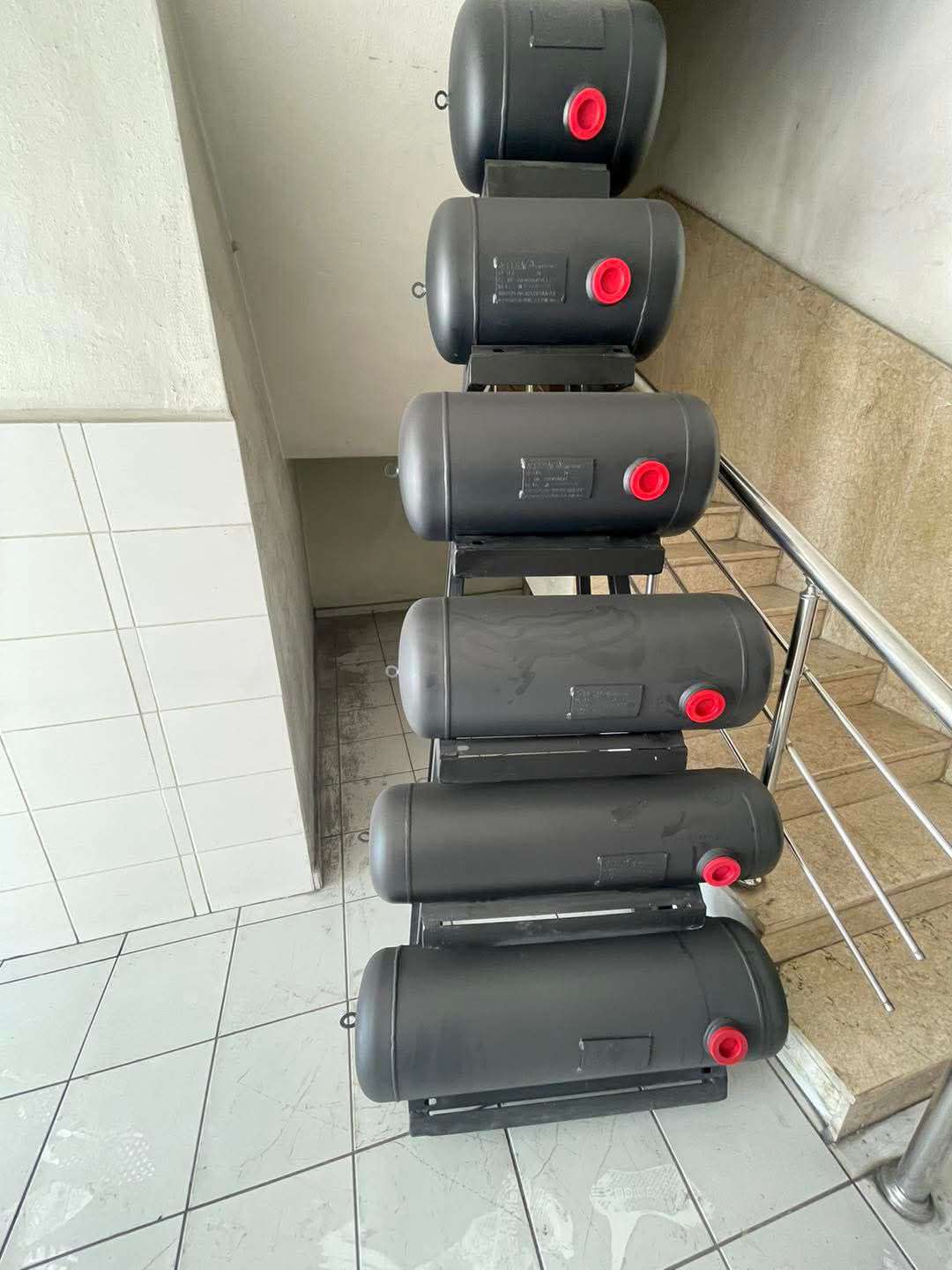 Certified LPG tank stock